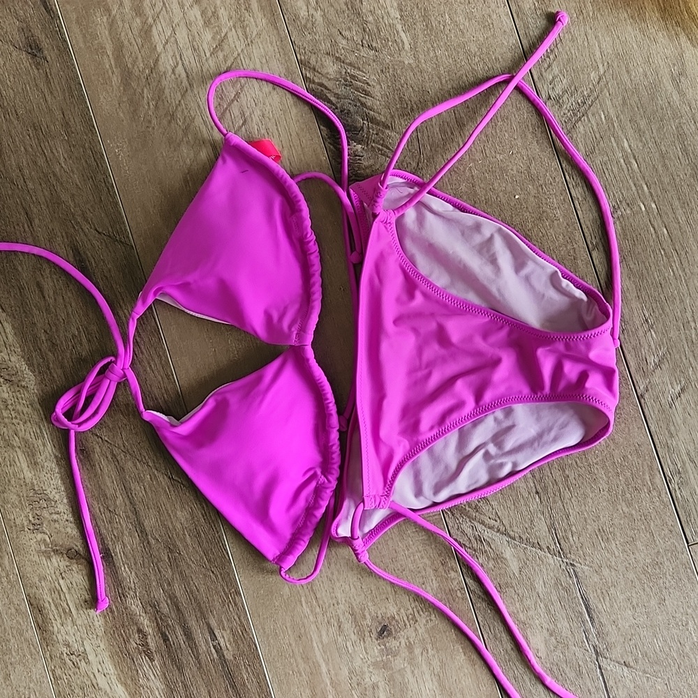 Purple bikini